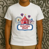 Carnival Staff For Circus Event Staff & Ringmaster Lover T-Shirt