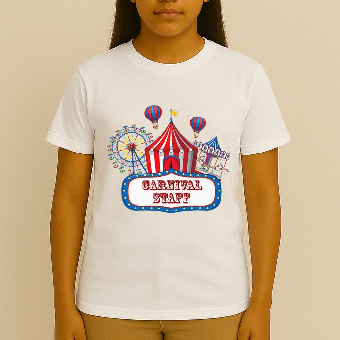 Carnival Staff For Circus Event Staff & Ringmaster Lover T-Shirt