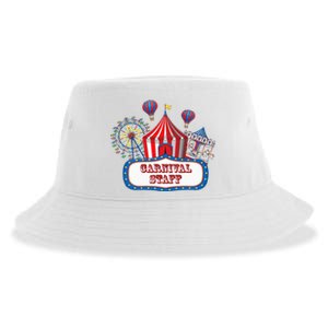 Carnival Staff For Circus Event Staff & Ringmaster Lover Sustainable Bucket Hat