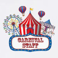 Carnival Staff For Circus Event Staff & Ringmaster Lover Sustainable Bucket Hat