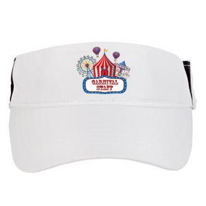 Carnival Staff For Circus Event Staff & Ringmaster Lover Adult Drive Performance Visor