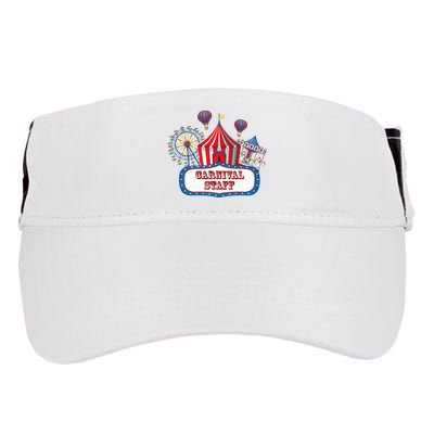 Carnival Staff For Circus Event Staff & Ringmaster Lover Adult Drive Performance Visor