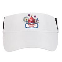 Carnival Staff For Circus Event Staff & Ringmaster Lover Adult Drive Performance Visor