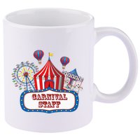 Carnival Staff For Circus Event Staff & Ringmaster Lover 11oz C Handle Ceramic Mug