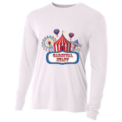 Carnival Staff For Circus Event Staff & Ringmaster Lover Cooling Performance Long Sleeve Crew