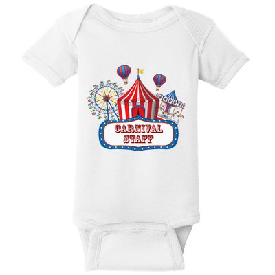Carnival Staff For Circus Event Staff & Ringmaster Lover Baby Bodysuit