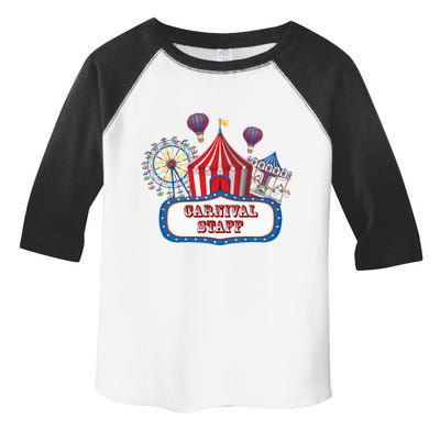 Carnival Staff For Circus Event Staff & Ringmaster Lover Toddler Fine Jersey T-Shirt