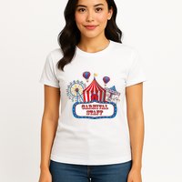 Carnival Staff For Circus Event Staff & Ringmaster Lover Womens T-Shirt