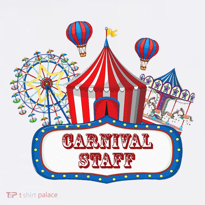 Carnival Staff For Circus Event Staff & Ringmaster Lover Women's V-Neck T-Shirt