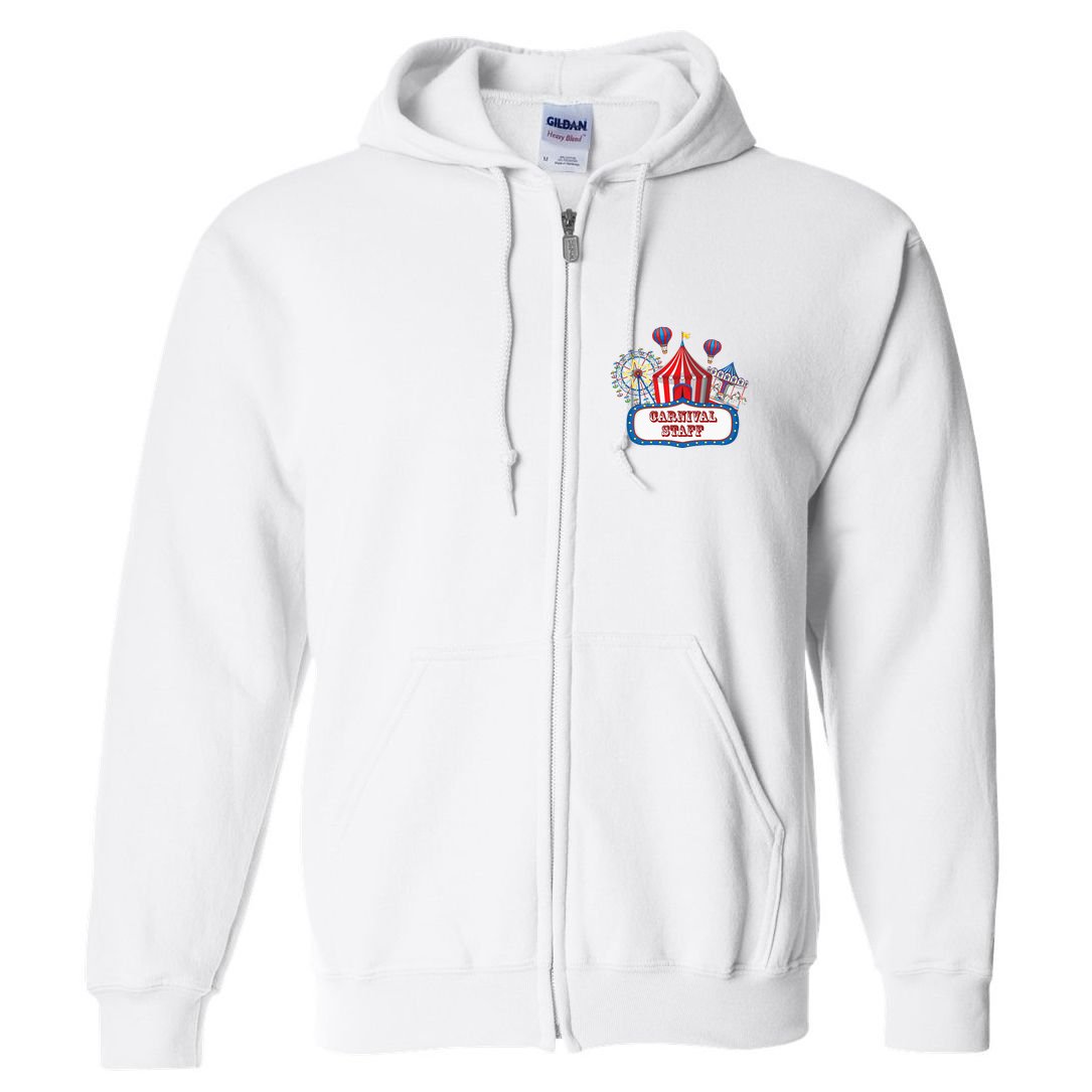 Carnival Staff For Circus Event Staff & Ringmaster Lover Full Zip Hoodie