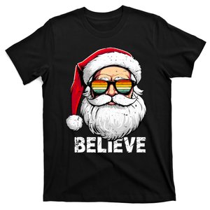 Christmas Shirts For Believe Santa Claus Xmas T-Shirt