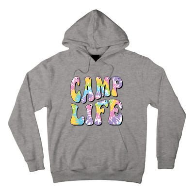 Camping Summer For Girl Summer Camp Life Retro Tall Hoodie