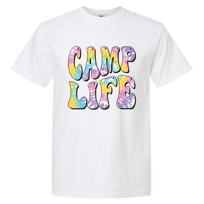 Camping Summer For Girl Summer Camp Life Retro Garment-Dyed Heavyweight T-Shirt