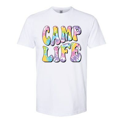 Camping Summer For Girl Summer Camp Life Retro Softstyle CVC T-Shirt