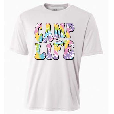 Camping Summer For Girl Summer Camp Life Retro Cooling Performance Crew T-Shirt