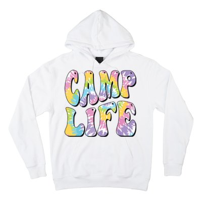 Camping Summer For Girl Summer Camp Life Retro Hoodie