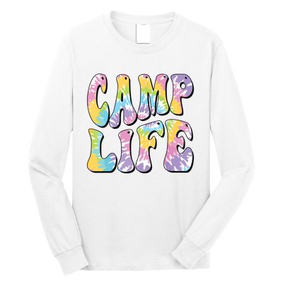 Camping Summer For Girl Summer Camp Life Retro Long Sleeve Shirt