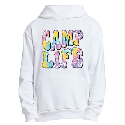 Camping Summer For Girl Summer Camp Life Retro Urban Pullover Hoodie