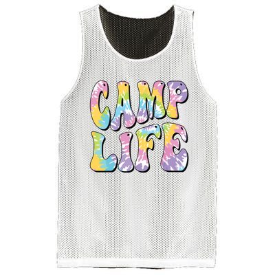 Camping Summer For Girl Summer Camp Life Retro Mesh Reversible Basketball Jersey Tank