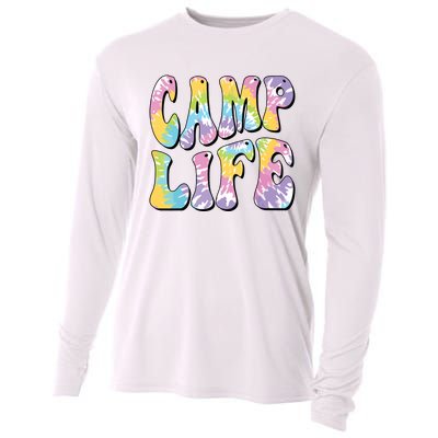 Camping Summer For Girl Summer Camp Life Retro Cooling Performance Long Sleeve Crew