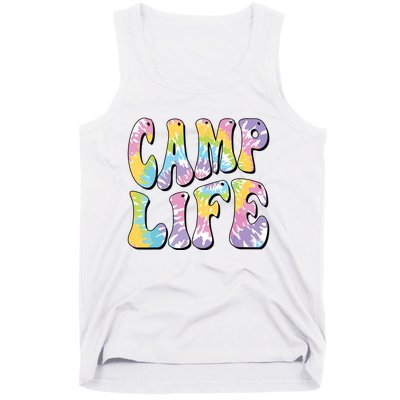 Camping Summer For Girl Summer Camp Life Retro Tank Top