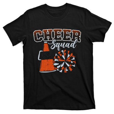 Cheer Squad Funny Cheerleader Cheerleading Orange T-Shirt