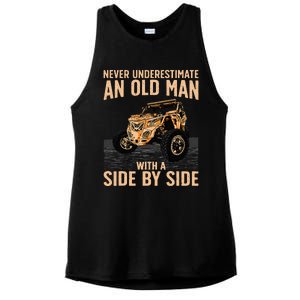 Cool Sxs For Grandpa Dad Offroad Ladies PosiCharge Tri-Blend Wicking Tank