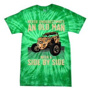 Cool Sxs For Grandpa Dad Offroad Tie-Dye T-Shirt