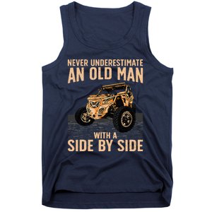 Cool Sxs For Grandpa Dad Offroad Tank Top