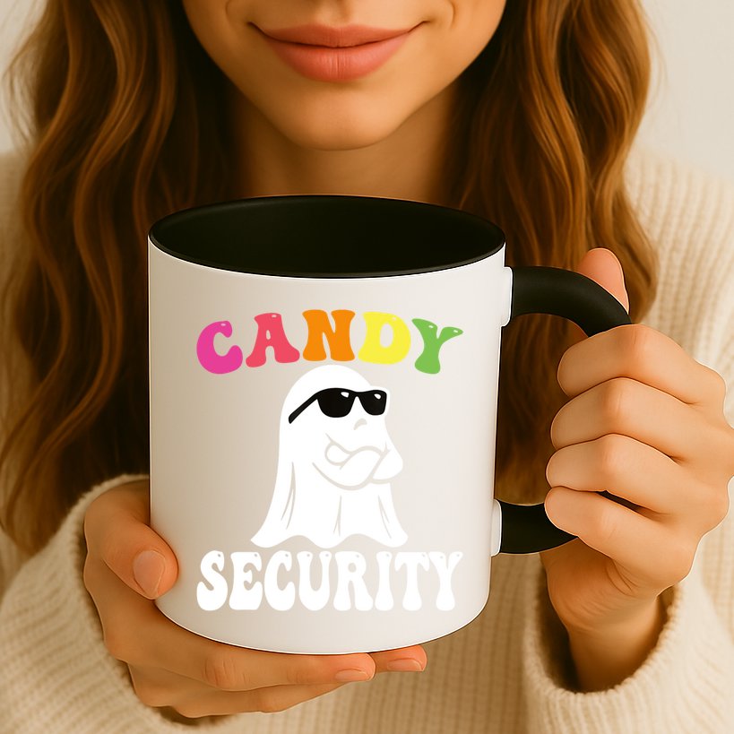 Candy Security Funny Halloween Costume Mug