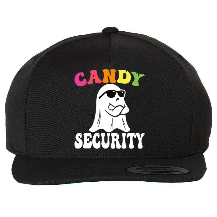 Candy Security Funny Halloween Costume Wool Snapback Cap