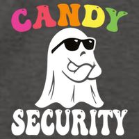 Candy Security Funny Halloween Costume Vector Backpack