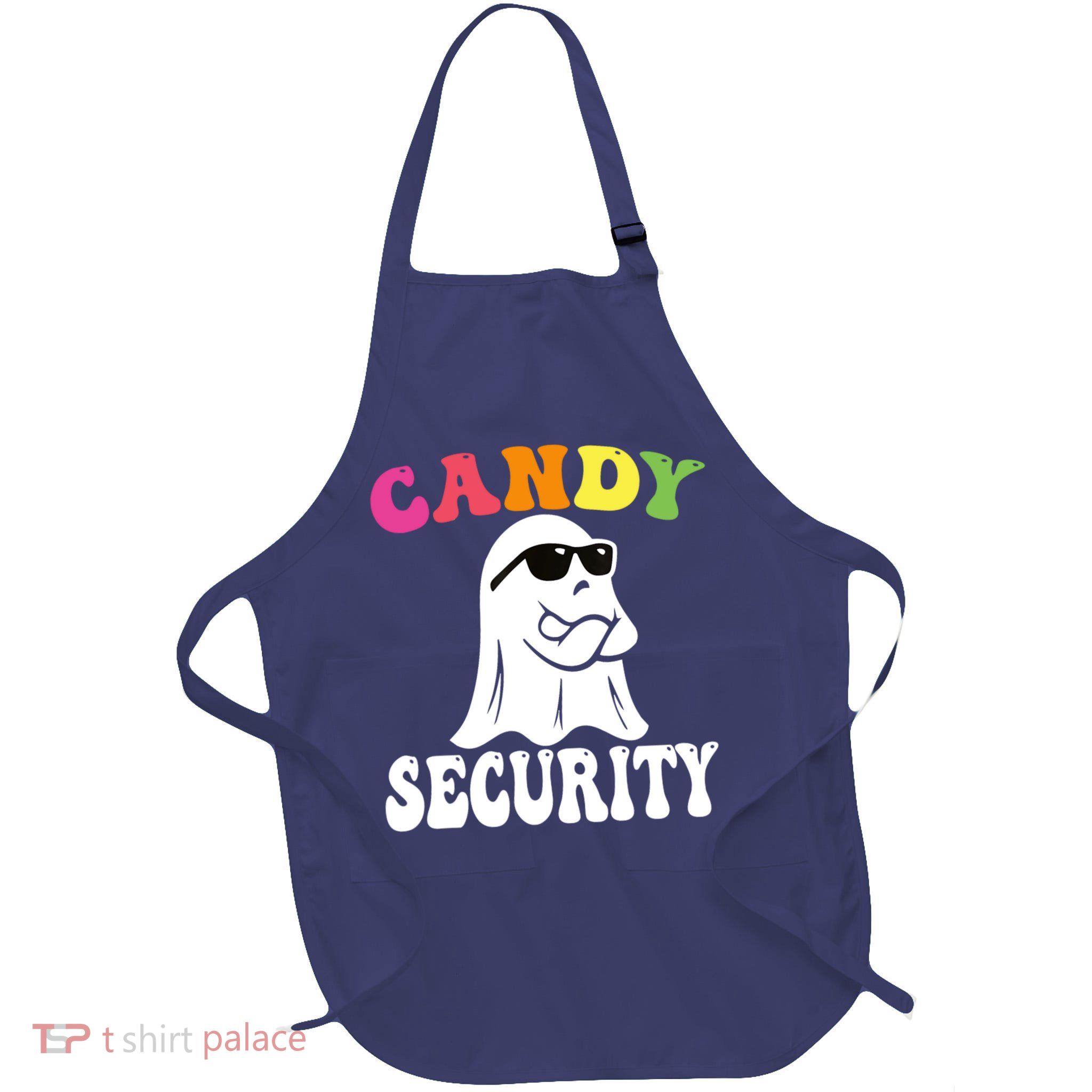 Candy Security Funny Halloween Costume Apron