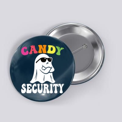 Candy Security Funny Halloween Costume Button