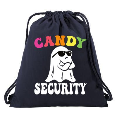 Candy Security Funny Halloween Costume Drawstring Bag