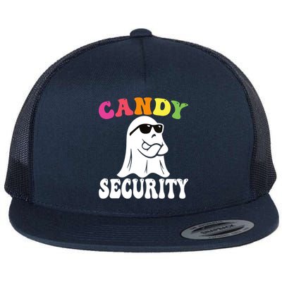 Candy Security Funny Halloween Costume Flatbill Hat