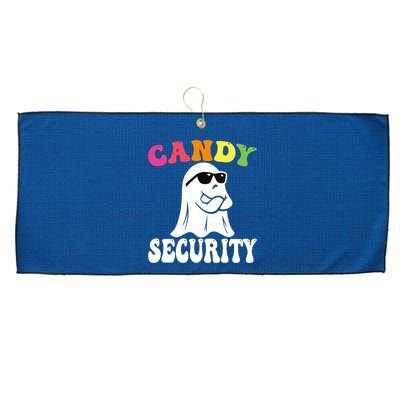 Candy Security Funny Halloween Costume Large Microfiber Waffle Golf Towel