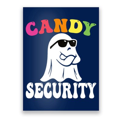 Candy Security Funny Halloween Costume Poster