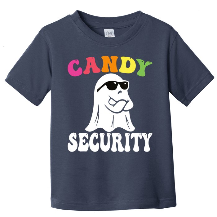 Candy Security Funny Halloween Costume Toddler T-Shirt