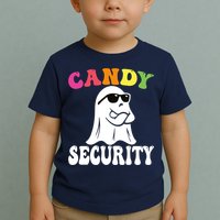 Candy Security Funny Halloween Costume Toddler T-Shirt
