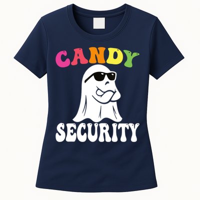 Candy Security Funny Halloween Costume Womens T-Shirt