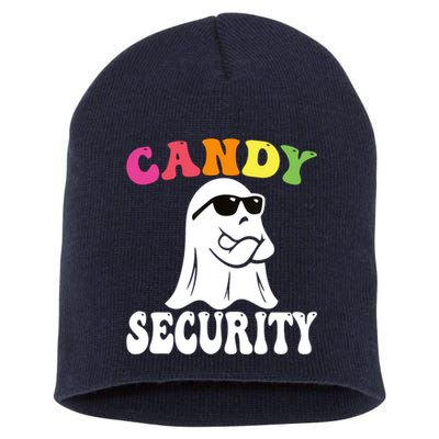 Candy Security Funny Halloween Costume Short Acrylic Beanie