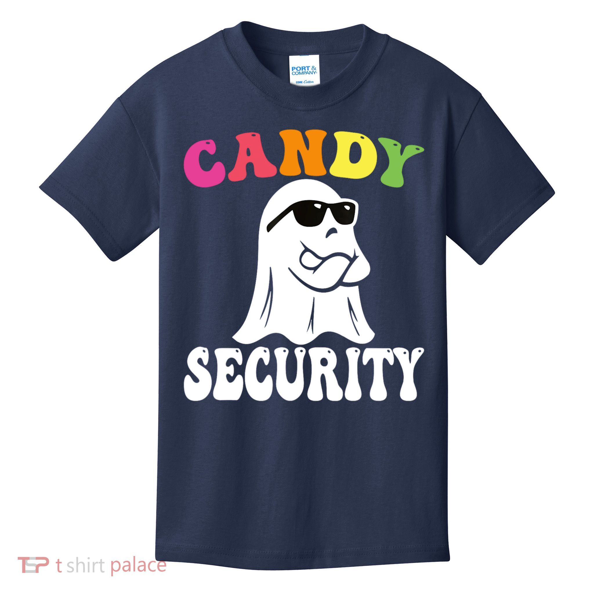 Candy Security Funny Halloween Costume Kids T-Shirt