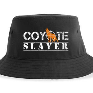 Coyote Slayer Funny Hunting For Coyote Hunters Sustainable Bucket Hat