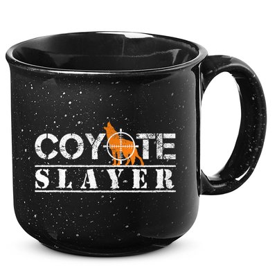 Coyote Slayer Funny Hunting For Coyote Hunters 15oz Campfire Ceramic Mug