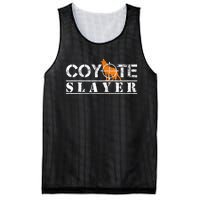 Coyote Slayer Funny Hunting For Coyote Hunters Mesh Reversible Basketball Jersey Tank