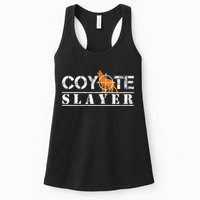 Coyote Slayer Funny Hunting For Coyote Hunters Womens Tank Top