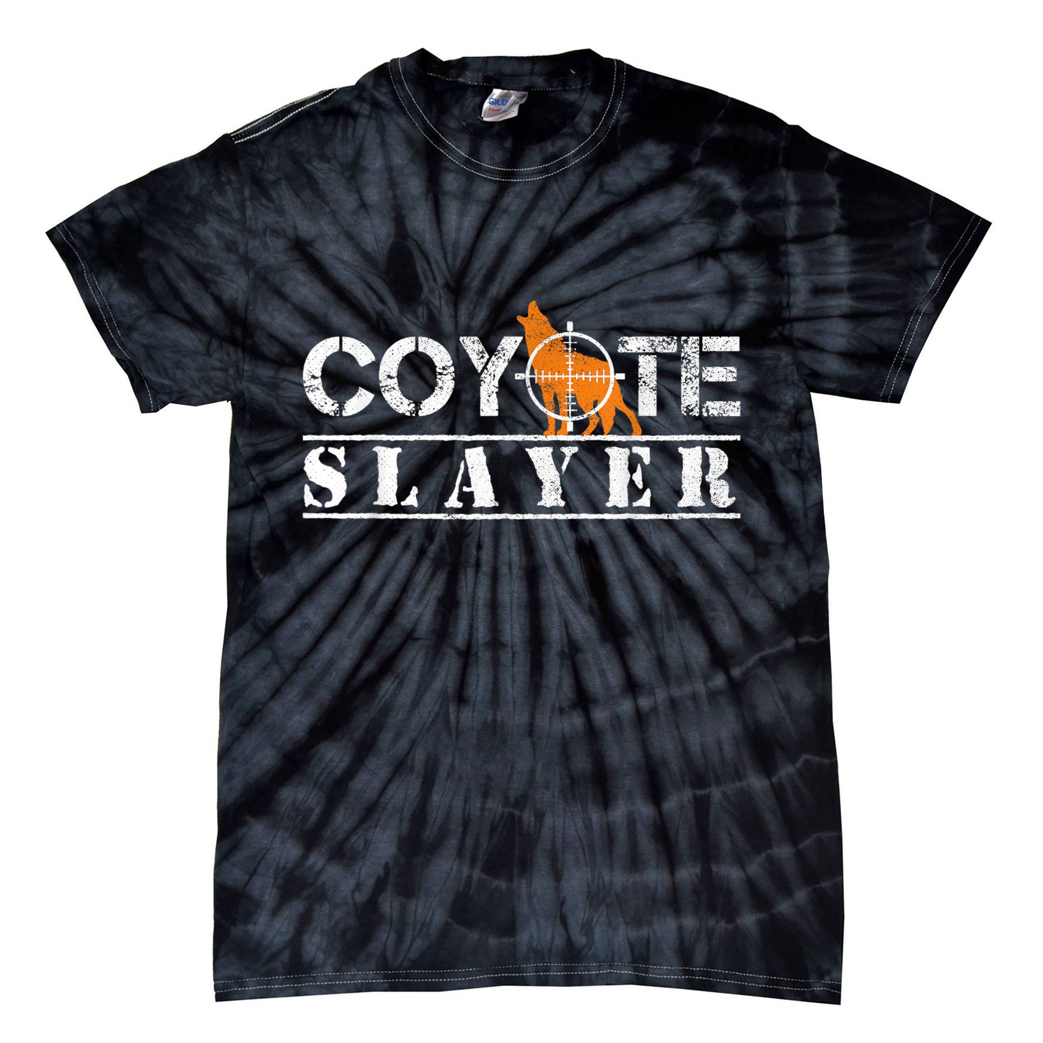 Coyote Slayer Funny Hunting For Coyote Hunters Tie-Dye T-Shirt
