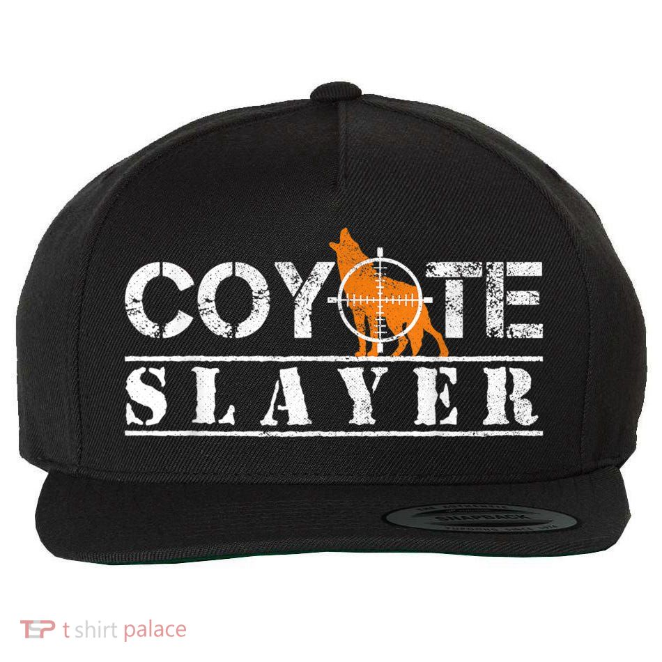 Coyote Slayer Funny Hunting For Coyote Hunters Wool Snapback Cap