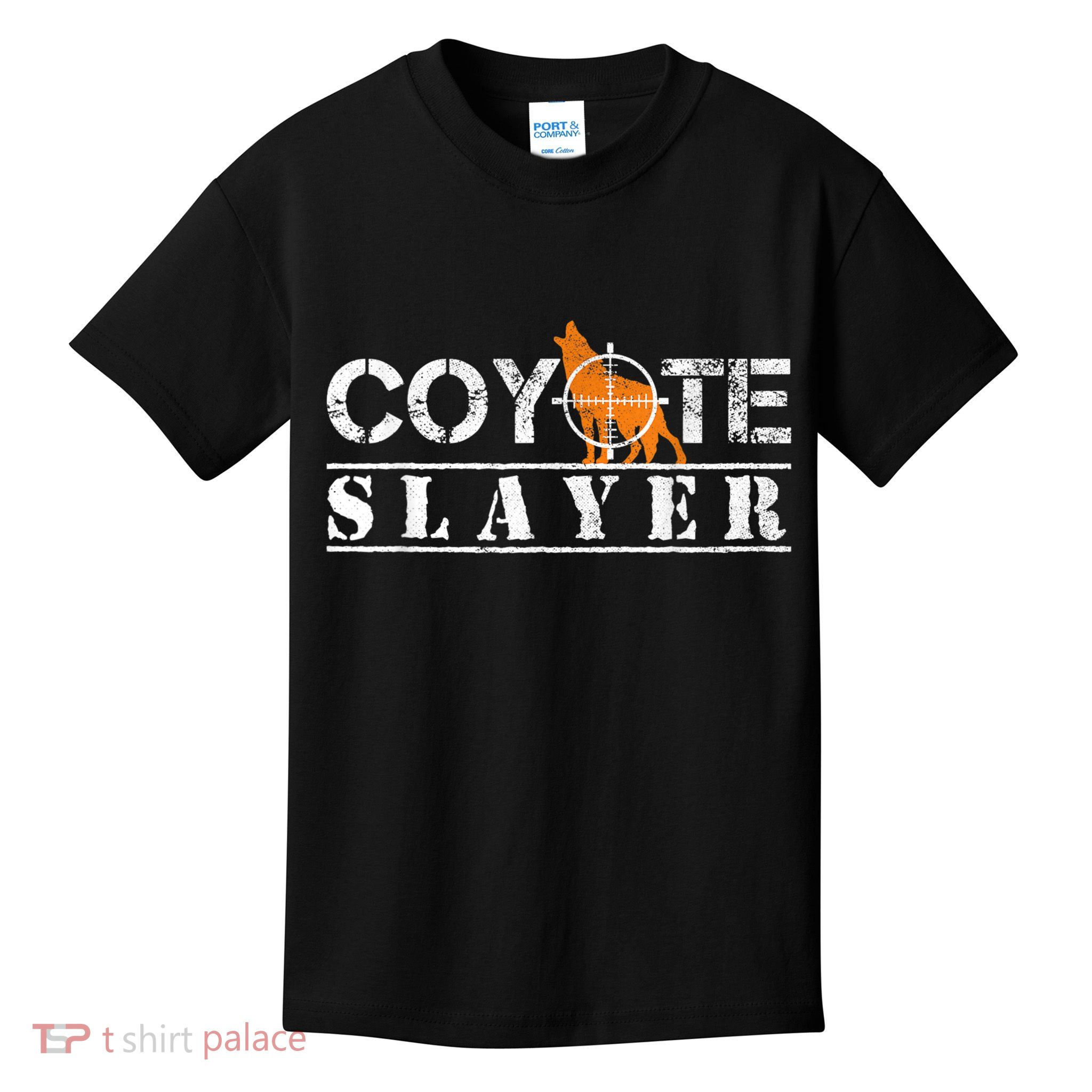 Coyote Slayer Funny Hunting For Coyote Hunters Kids T-Shirt